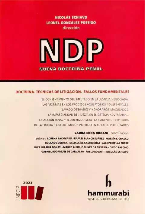 Nueva doctrina penal 2023 - SCHIAVO NICOLÁS