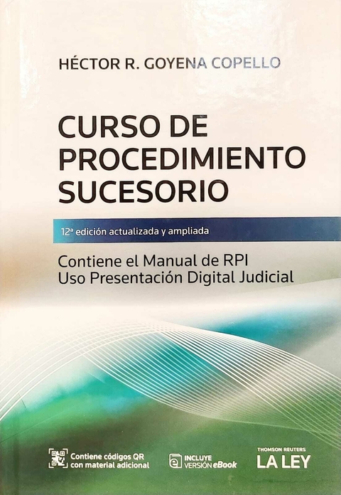 Curso De Procedimiento Sucesorio - Goyena Copello