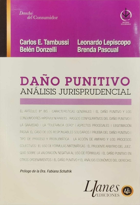 Daño punitivo Análisis Jurisprudencial - Tambussi Carlos E.