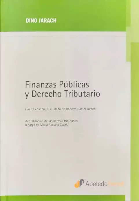 Finanzas Publicas y Derecho Tributario - Dino Jarach