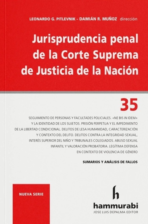 Jurisprudencia penal CSJN 35 - Pitlevnik