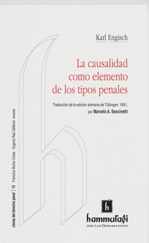 Causalidad como elemento penal - Engisch