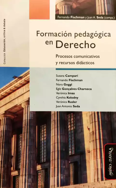 Formación pedagógica en Derecho. Fischman, F y Seda, A - comprar online