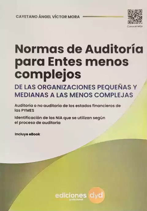 Normas de Auditoria para Entes menos complejos - Mora Cayetano.