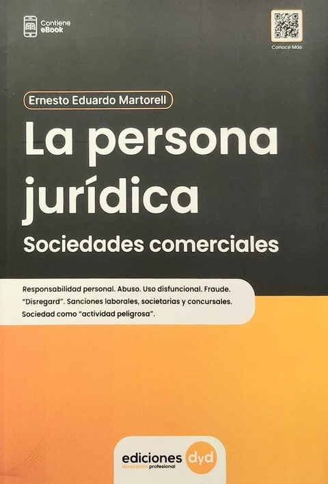 La persona jurídica - Martorell Ernesto E.