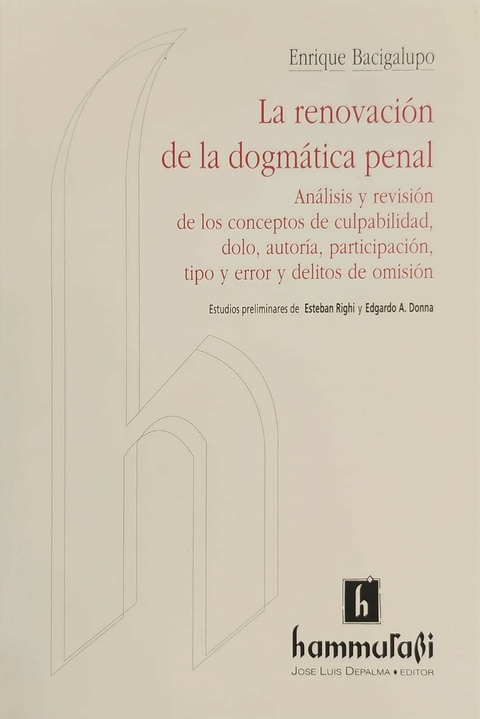Renovación de dogmática penal - Bacigalupo Enrique
