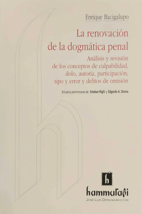 Renovación de dogmática penal - Bacigalupo Enrique