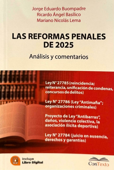 Las reformas penales de 2025 Buompadre, j y otros - comprar online