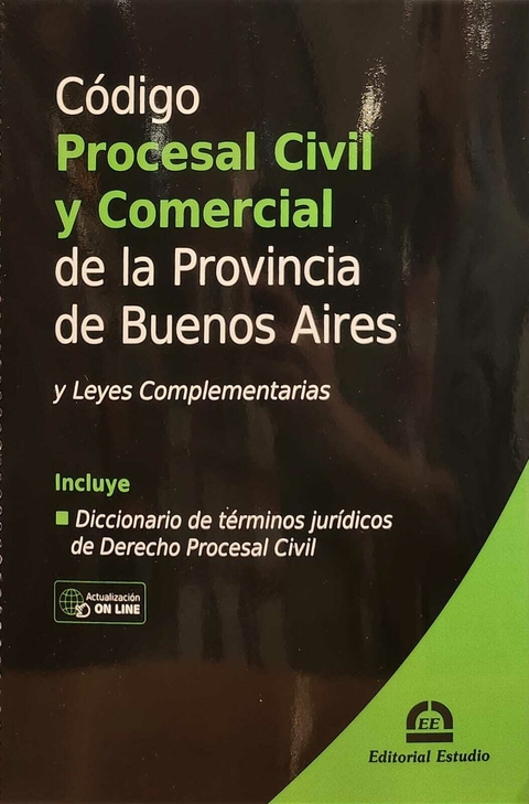 Código Procesal Civil y Comercial de la Provincia de Buenos Aires - comprar online