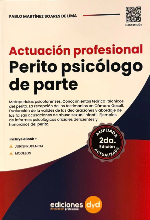 Actuación Profesional Perito Psicólogo de parte - Soares De Lima - comprar online