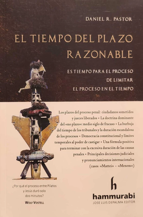 El tiempo del plazo razonable Pastor - - comprar online