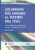 Errores más comunes al escribir una tesis, Los AUTOR: Graciela Resala
