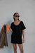 VESTIDO REMERON LEON NEGRO en internet