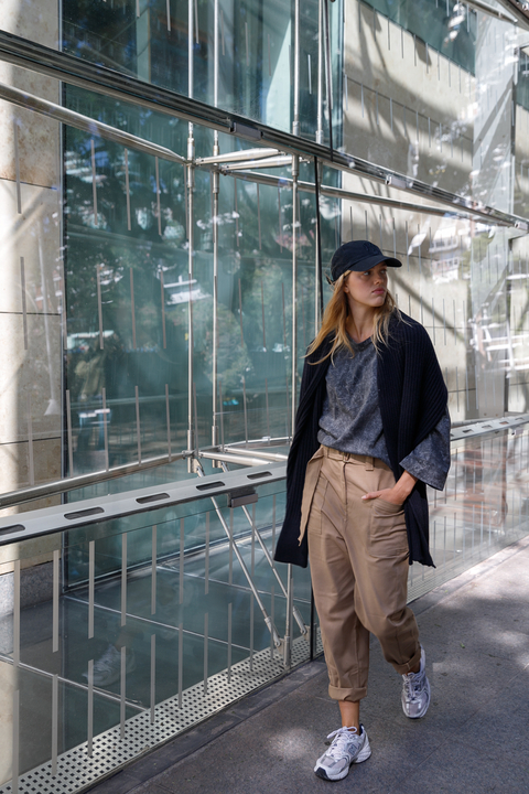 PANTALON SARA CAMEL - comprar online