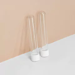 TUBOS DE ENSAYO CON TAPA PLÁSTICA