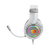 HEADSET REDRAGON HYLAS WHITE RGB | H260 - tienda online