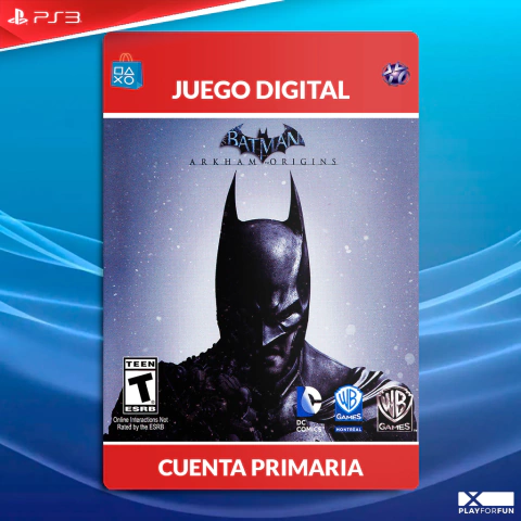 BATMAN ARKHAM ORIGINS - PS3 DIGITAL - comprar online