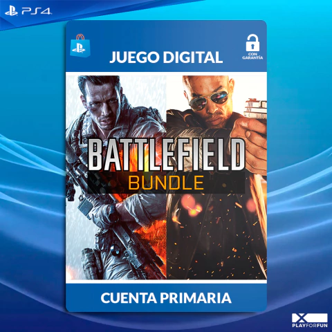 BATTLEFIELD BUNDLE: BATT 4 + HARDLINE - PS4 DIGITAL