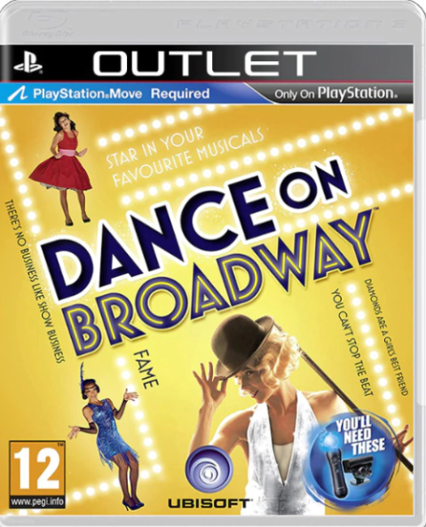 DANCE BROADWAY - PS3 SEMI NUEVO