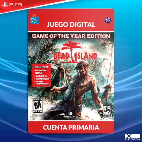 DEAD ISLAND: GOTY - PS3 DIGITAL - comprar online