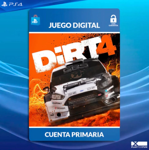 DIRT 4 - PS4 DIGITAL - comprar online