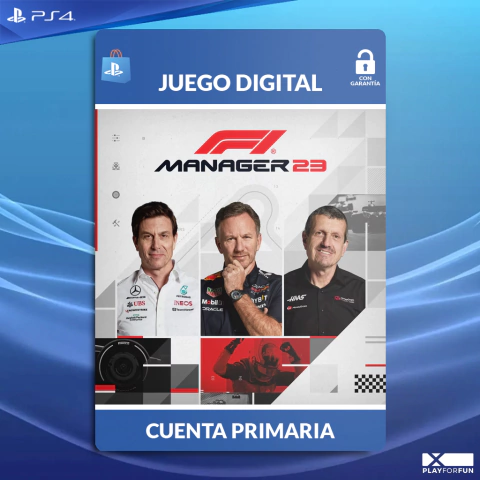 F1 MANAGER 23 - PS4 DIGITAL