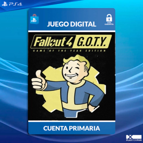 FALLOUT 4 GOTY PS4 DIGITAL - comprar online