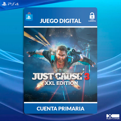 JUST CAUSE 3 XXL EDITION - PS4 DIGITAL