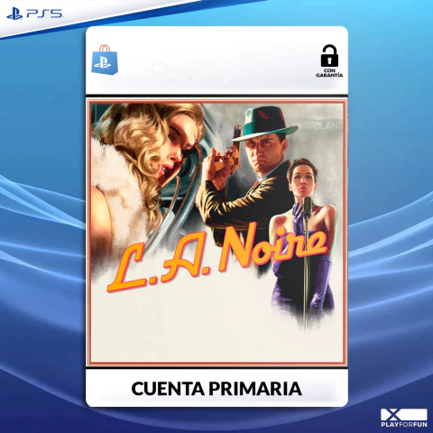 LA NOIRE - PS5 DIGITAL (C/Gráficos de PS4) - comprar online
