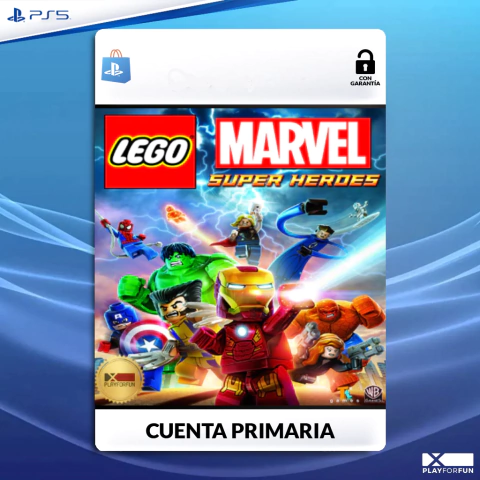 LEGO MARVEL SUPER HEROES - PS5 DIGITAL (C/Gráficos de PS4) - comprar online