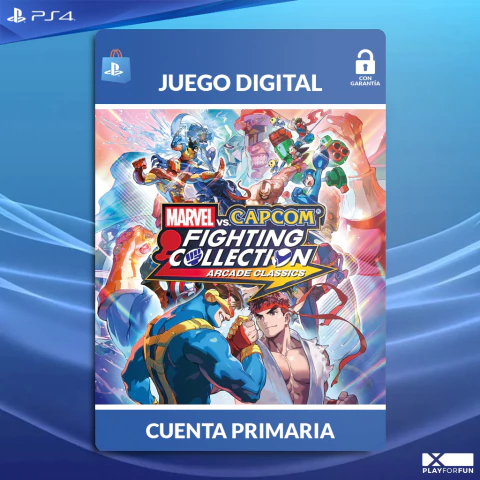 MARVEL VS CAPCOM FIGHTING COLLECTION: ARCADE CLASSIC - PS4 DIGITAL - comprar online