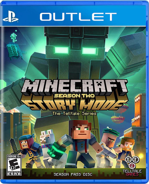 MINECRAFT STORY MODE SEASON TWO - PS4 SEMI NUEVO
