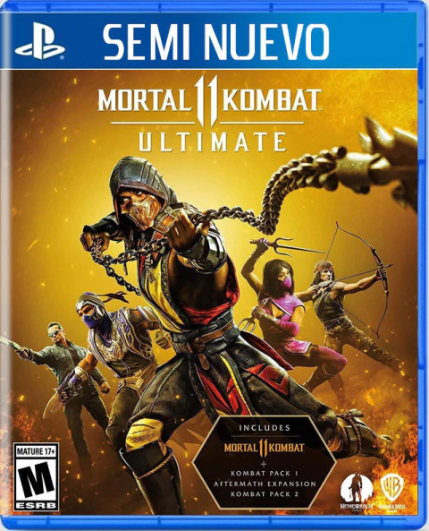 MORTAL KOMBAT 11 ULTIMATE - PS4 SEMI NUEVO - comprar online