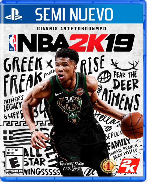 NBA 2K19 - PS4 SEMI NUEVO