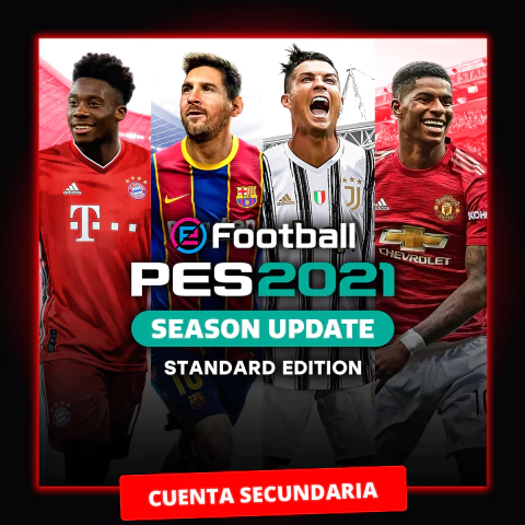 CUENTA SECUNDARIA PES 2021 UPGRADE - PS4 DIGITAL