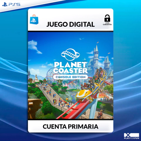 PLANET COASTER CONSOLE EDITION - PS5 DIGITAL