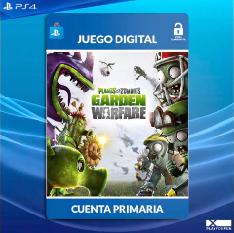 PLANTS VS ZOMBIES GARDEN WARFARE - PS4 DIGITAL - comprar online