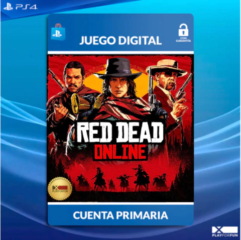 RED DEAD ONLINE- PS4 DIGITAL - comprar online