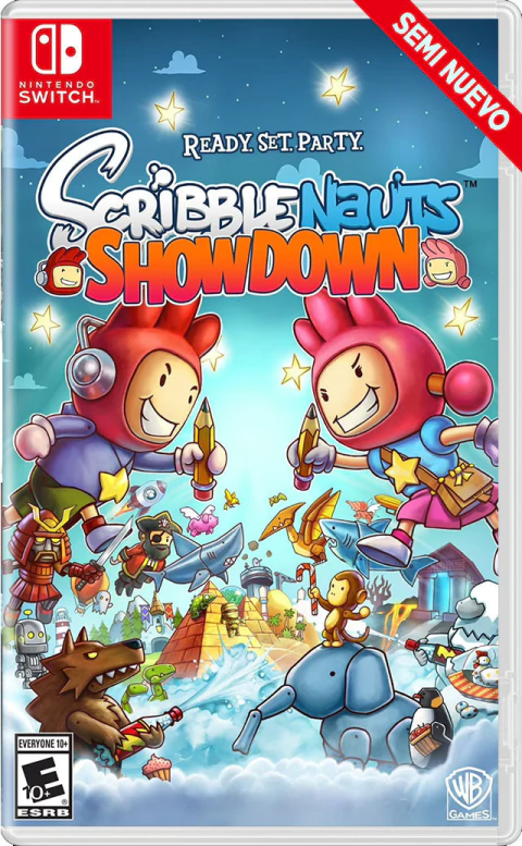 SCRIBBLENAUTS SHOWDOWN - NSW | SEMI NUEVO
