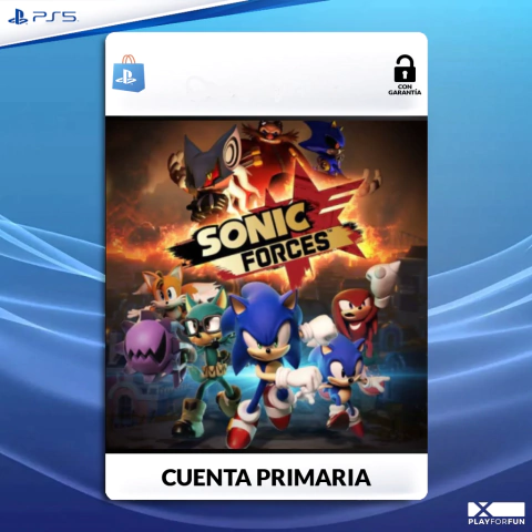 SONIC FORCES - PS5 DIGITAL (C/Gráficos de PS4) - comprar online
