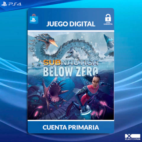 SUBNAUTICA BELLOW ZERO - PS4 DIGITAL - comprar online