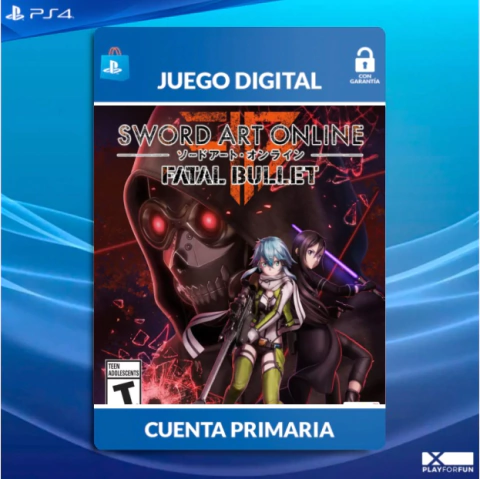 SWORD ART ONLINE: FATAL BULLET - PS4 DIGITAL - comprar online