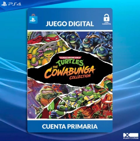 TEENAGE MUTANT NINJA TURTLES: THE COWABUNGA COLL - PS4 DIGITAL - comprar online