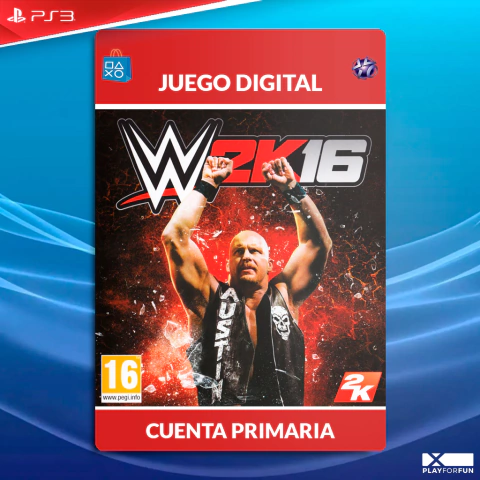 WWE 2K16 - PS3 DIGITAL