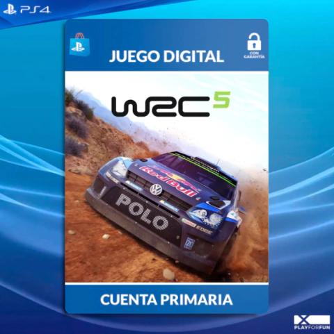 WRC 5 WORLD RALLY CHAMPIONSHIP - PS4 DIGITAL - comprar online