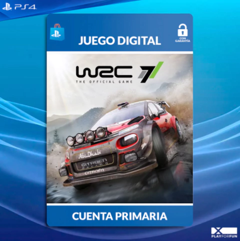 WRC 7 WORLD RALLY CHAMPIONSHIP - PS4 DIGITAL - comprar online