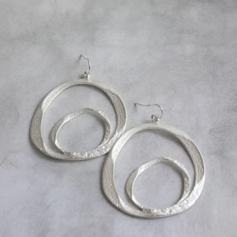 Aros Argolla Doble Moebius