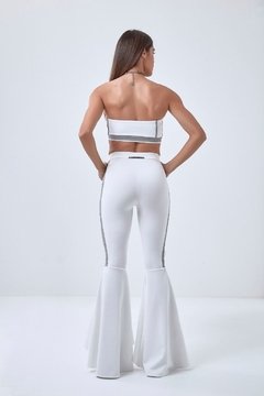CALCA LABELLAMAFIA OFF WHITE MCL14914 -EASY JUMP FIT STORE