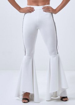 CALCA LABELLAMAFIA OFF WHITE MCL14914 -EASY JUMP FIT STORE