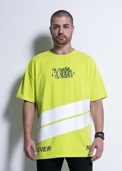 CAMISETA LAMAFIA NEVER HUSTLING HCS12658